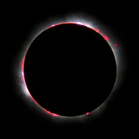 L’éclipse de 1999 - Photo de Luc Viatrou, via Wikimédia Commons