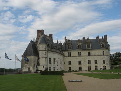partie haute du château d’Amboise
